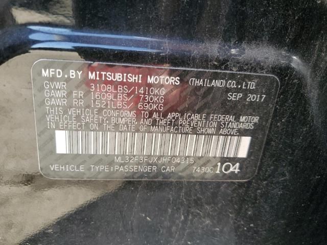 2018 Mitsubishi Mirage G4 ES