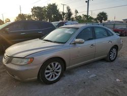 Salvage cars for sale at Riverview, FL auction: 2007 Hyundai Azera SE