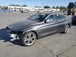 Salvage cars for sale from Copart Sacramento, CA: 2019 BMW 430XI Gran Coupe