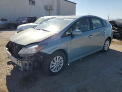 Salvage cars for sale at Tucson, AZ auction: 2012 Toyota Prius PLUG-IN