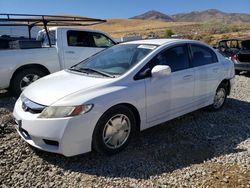 Salvage cars for sale at Reno, NV auction: 2009 Honda Civic Hybrid