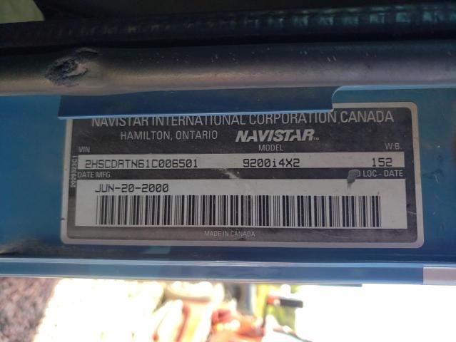 2001 International 9200 9200I