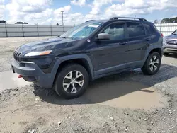 Jeep salvage cars for sale: 2014 Jeep Cherokee Trailhawk