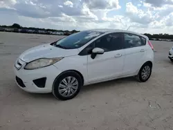 Salvage cars for sale at San Antonio, TX auction: 2013 Ford Fiesta SE