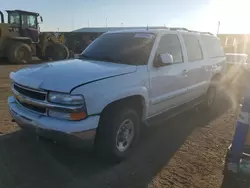 Salvage cars for sale at Brighton, CO auction: 2002 Chevrolet Suburban K2500