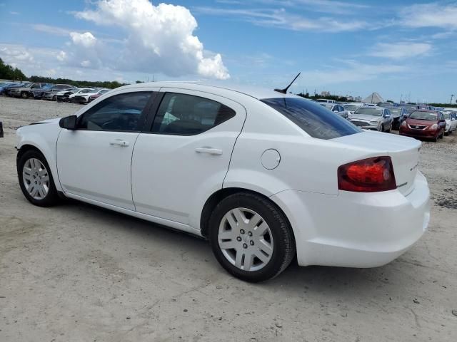 2012 Dodge Avenger SE