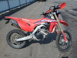 Salvage motorcycles for sale at Windham, ME auction: 2022 Honda CRF450 RL