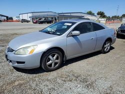 Salvage cars for sale at San Diego, CA auction: 2005 Honda Accord EX