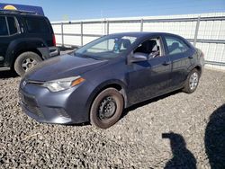 Salvage cars for sale at Reno, NV auction: 2015 Toyota Corolla L