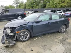 Honda salvage cars for sale: 2018 Honda Civic LX