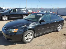 Subaru Vehiculos salvage en venta: 2005 Subaru Legacy 2.5I