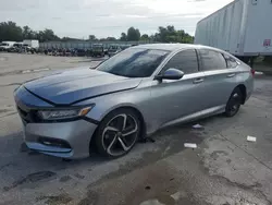 Honda salvage cars for sale: 2020 Honda Accord Sport