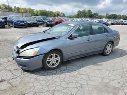 Honda Accord salvage cars for sale: 2007 Honda Accord EX