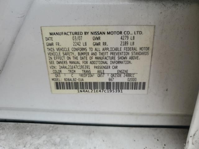 2007 Nissan Altima 2.5