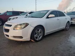 Chevrolet salvage cars for sale: 2010 Chevrolet Malibu 1LT