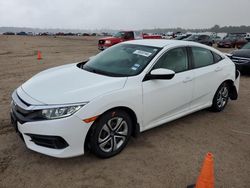 Honda salvage cars for sale: 2017 Honda Civic LX