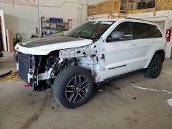 Salvage cars for sale at Ham Lake, MN auction: 2017 Jeep Grand Cherokee Trailhawk