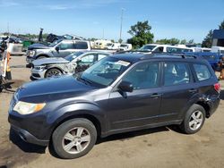 Subaru salvage cars for sale: 2010 Subaru Forester XS