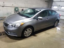 Salvage cars for sale at Blaine, MN auction: 2016 KIA Forte LX