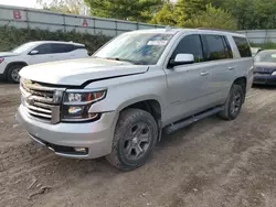 Salvage cars for sale at Davison, MI auction: 2017 Chevrolet Tahoe K1500 LT