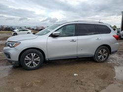 Salvage cars for sale at Houston, TX auction: 2017 Nissan Pathfinder S