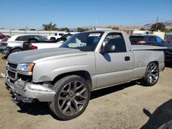 Salvage cars for sale from Copart San Martin, CA: 2006 Chevrolet Silverado C1500