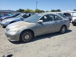 Honda salvage cars for sale: 2005 Honda Civic EX