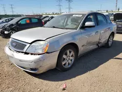 Ford salvage cars for sale: 2006 Ford Five Hundred SEL