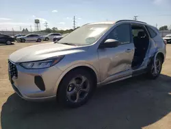 Salvage cars for sale at Chicago Heights, IL auction: 2023 Ford Escape ST Line