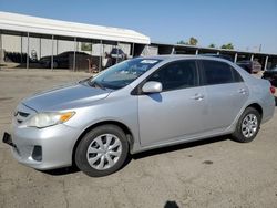 Salvage cars for sale at Fresno, CA auction: 2012 Toyota Corolla Base