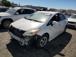 Salvage cars for sale at Martinez, CA auction: 2012 Toyota Prius