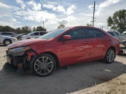 Salvage cars for sale at Riverview, FL auction: 2019 Toyota Corolla L