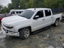 Salvage cars for sale at Waldorf, MD auction: 2017 Chevrolet Silverado K1500 LTZ