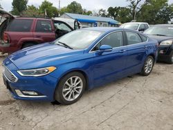 Carros salvage a la venta en subasta: 2017 Ford Fusion SE