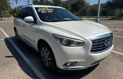 Salvage cars for sale at Wilmer, TX auction: 2015 Infiniti QX60