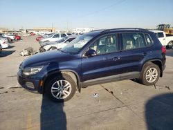 Volkswagen salvage cars for sale: 2016 Volkswagen Tiguan S