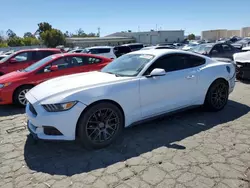 Salvage cars for sale at Martinez, CA auction: 2016 Ford Mustang