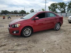 Chevrolet salvage cars for sale: 2015 Chevrolet Sonic LT