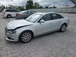 Salvage cars for sale at Lexington, KY auction: 2011 Audi A4 Premium Plus