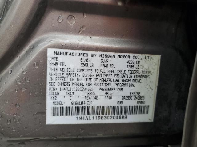 2003 Nissan Altima Base