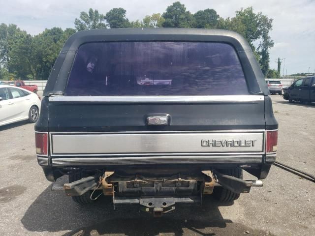 1984 Chevrolet Blazer K10