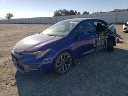 Salvage cars for sale at Anderson, CA auction: 2020 Toyota Corolla SE