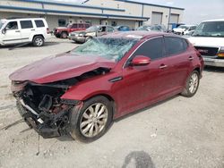 Salvage cars for sale at Earlington, KY auction: 2015 KIA Optima EX