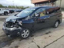 Nissan Vehiculos salvage en venta: 2016 Nissan Quest S