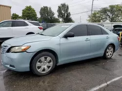 Salvage cars for sale at Moraine, OH auction: 2007 Toyota Camry CE