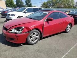 Salvage cars for sale at Moraine, OH auction: 2007 Honda Accord EX