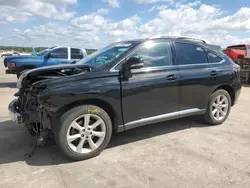 Salvage cars for sale at Grand Prairie, TX auction: 2012 Lexus RX 350