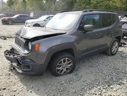 Jeep Vehiculos salvage en venta: 2017 Jeep Renegade Latitude