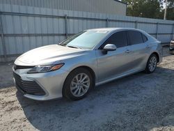 Toyota salvage cars for sale: 2021 Toyota Camry LE