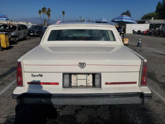 1986 Cadillac Deville Base